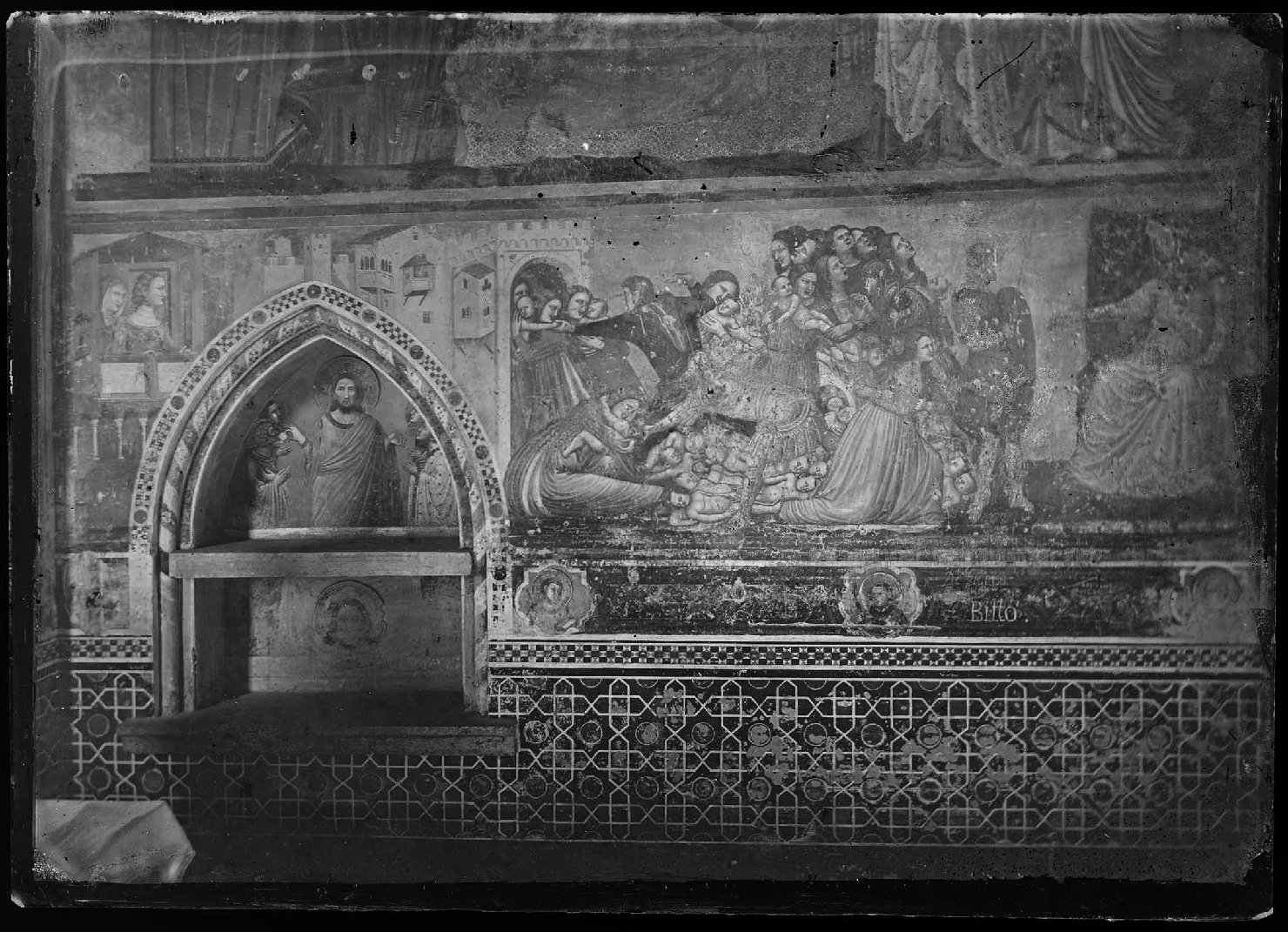 Architettura religiosa - Chiese - Interni (negativo) di Ricci, Luigi (XIX)