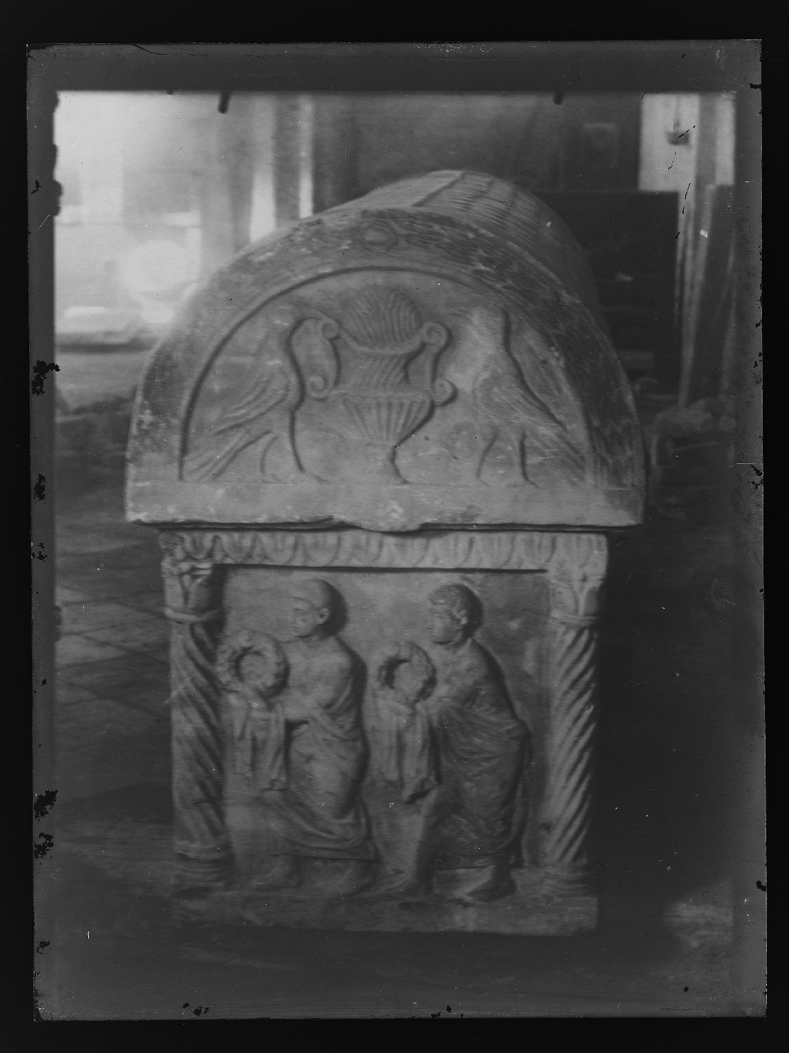 Scultura - Monumenti sepolcrali - Sarcofagi - Rilievi (negativo) di Ditta Luigi Ricci (ditta) (XX)