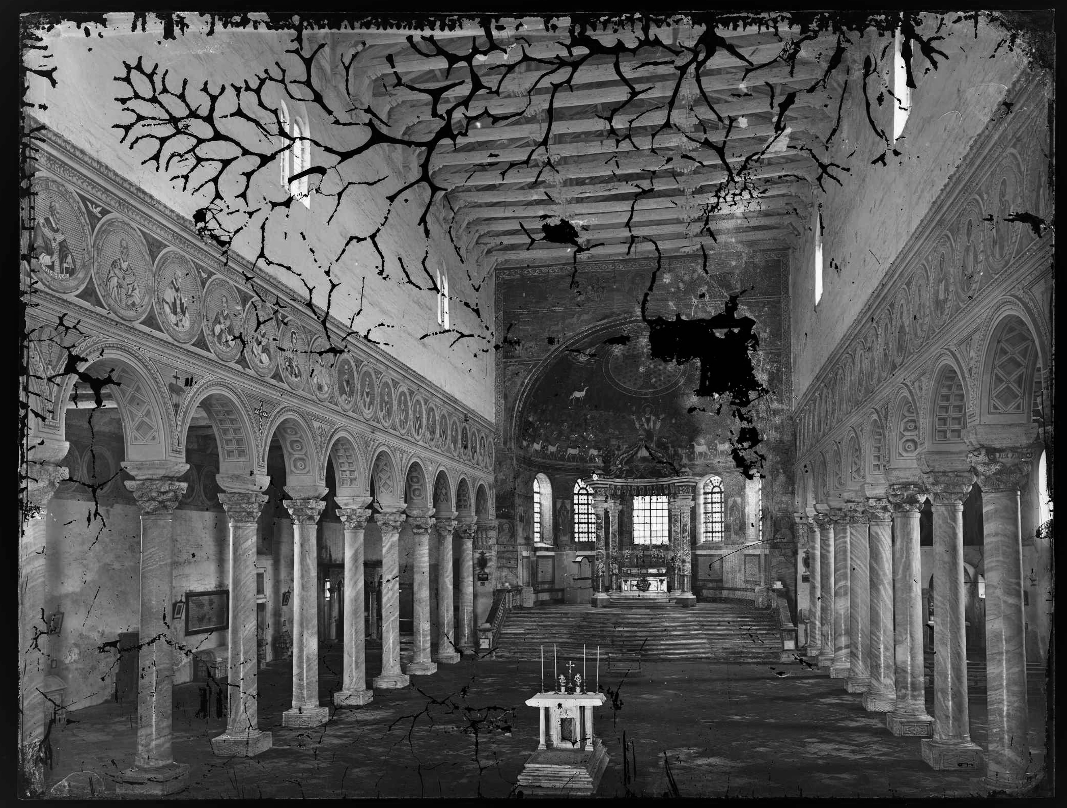 Emilia Romagna - Ravenna - Sant'Apollinare in Classe <549> (negativo) di Ricci, Luigi (XIX)