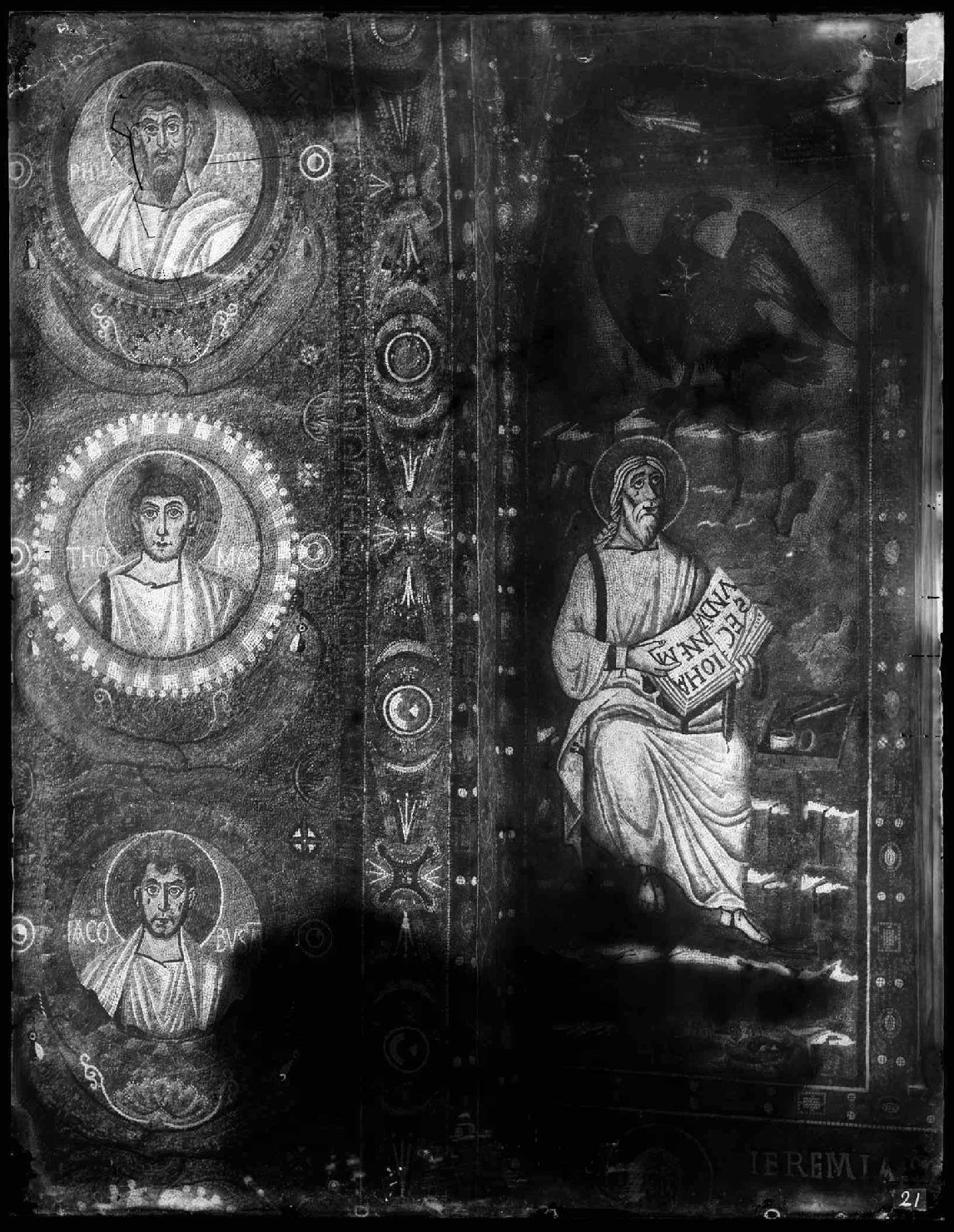 Iconografia cristiana - Evangelisti <San Giovanni> - Apostoli (negativo) di Ricci, Luigi (XIX-XX)