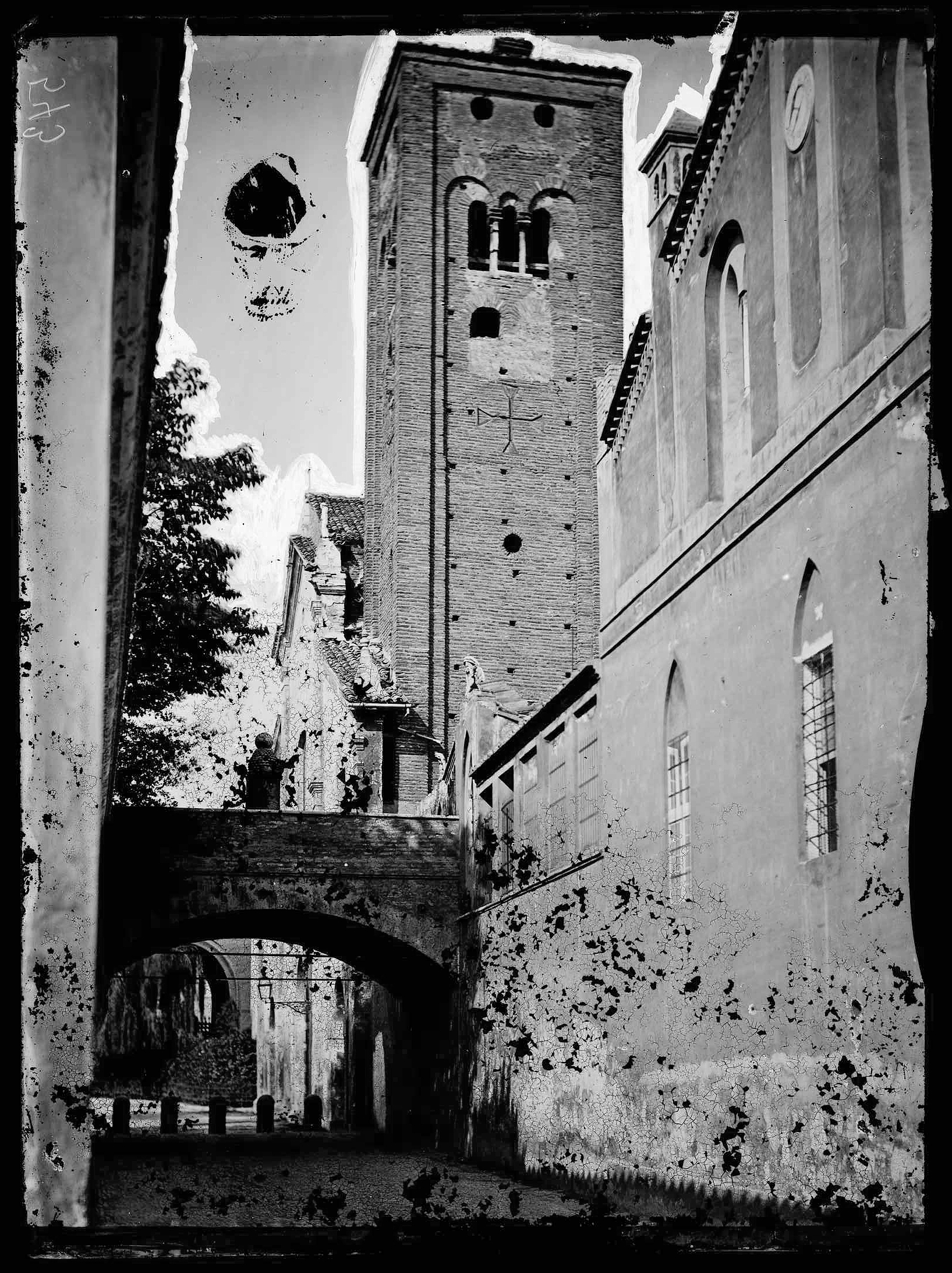 Italia - Emilia-Romagna - Ravenna - Basilica di San Francesco <già SS. Apostoli, poi San Pier Maggiore> (negativo) di Ricci, Luigi (attribuito) (XIX)