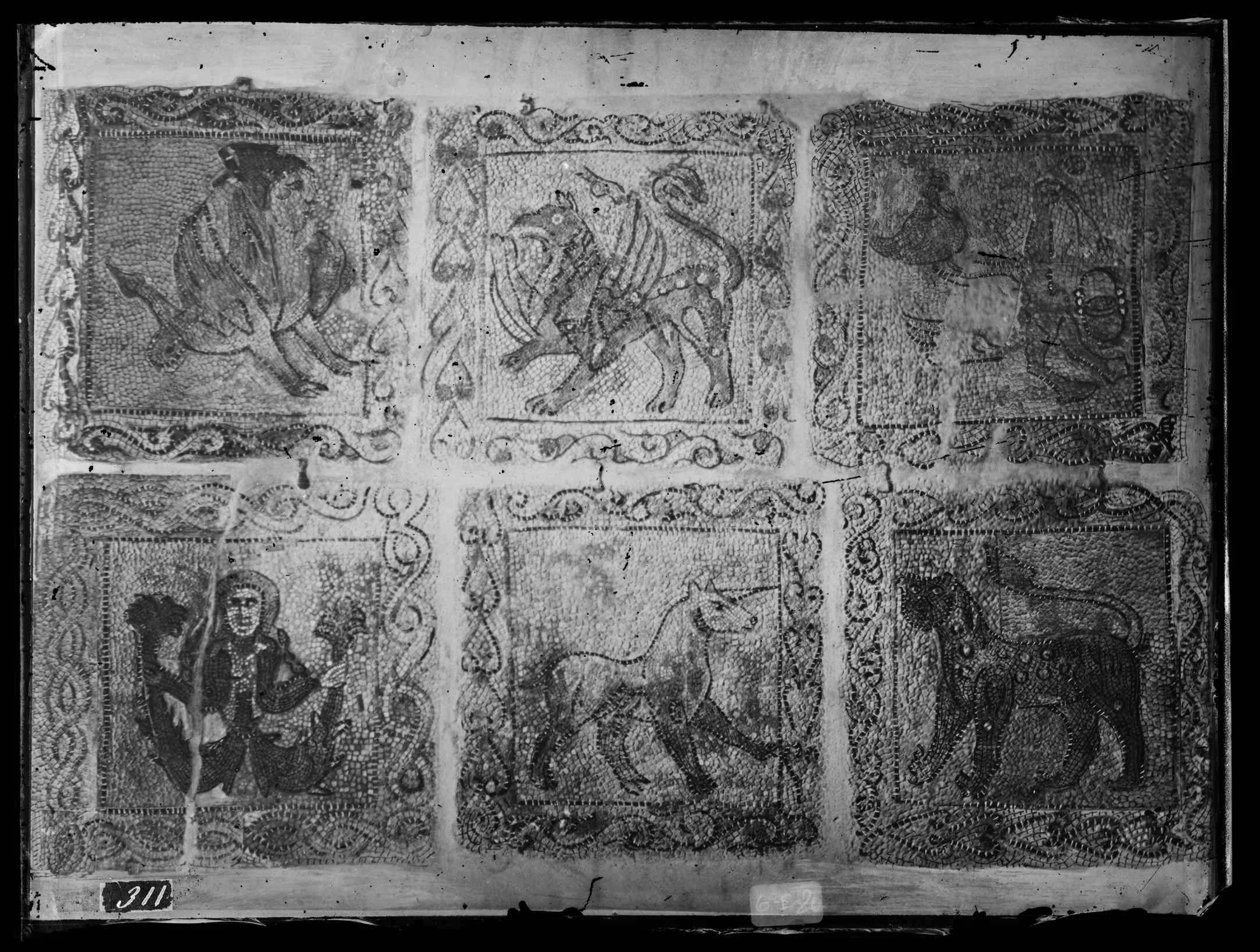 Italia - Emilia-Romagna - Ravenna - Basilica di San Giovanni Evangelista (negativo) di Ricci, Luigi (XIX)
