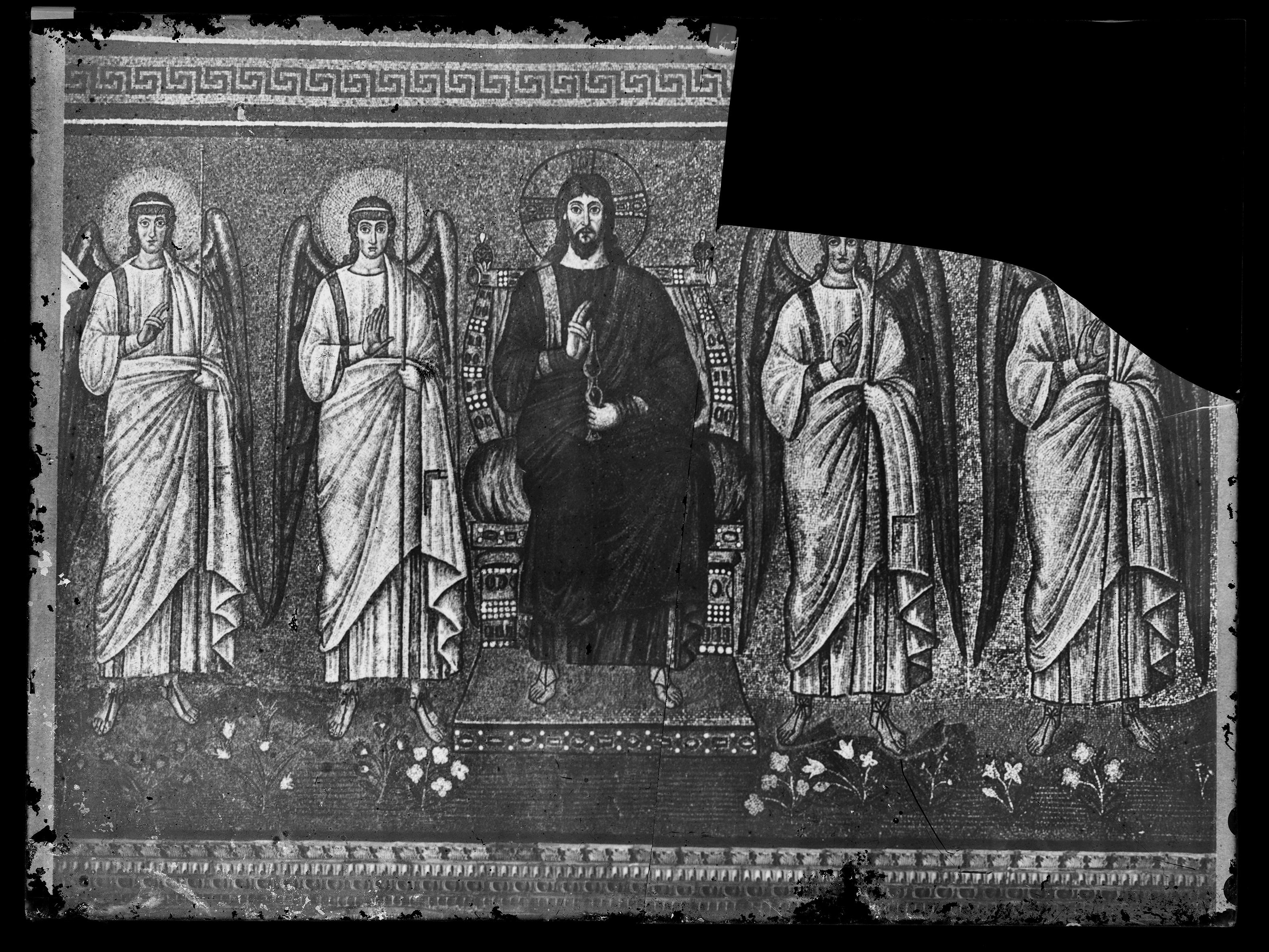 Italia - Emilia-Romagna - Ravenna - Basilica di Sant'Apollinare Nuovo (negativo) di Ditta Luigi Ricci (XIX-XX)