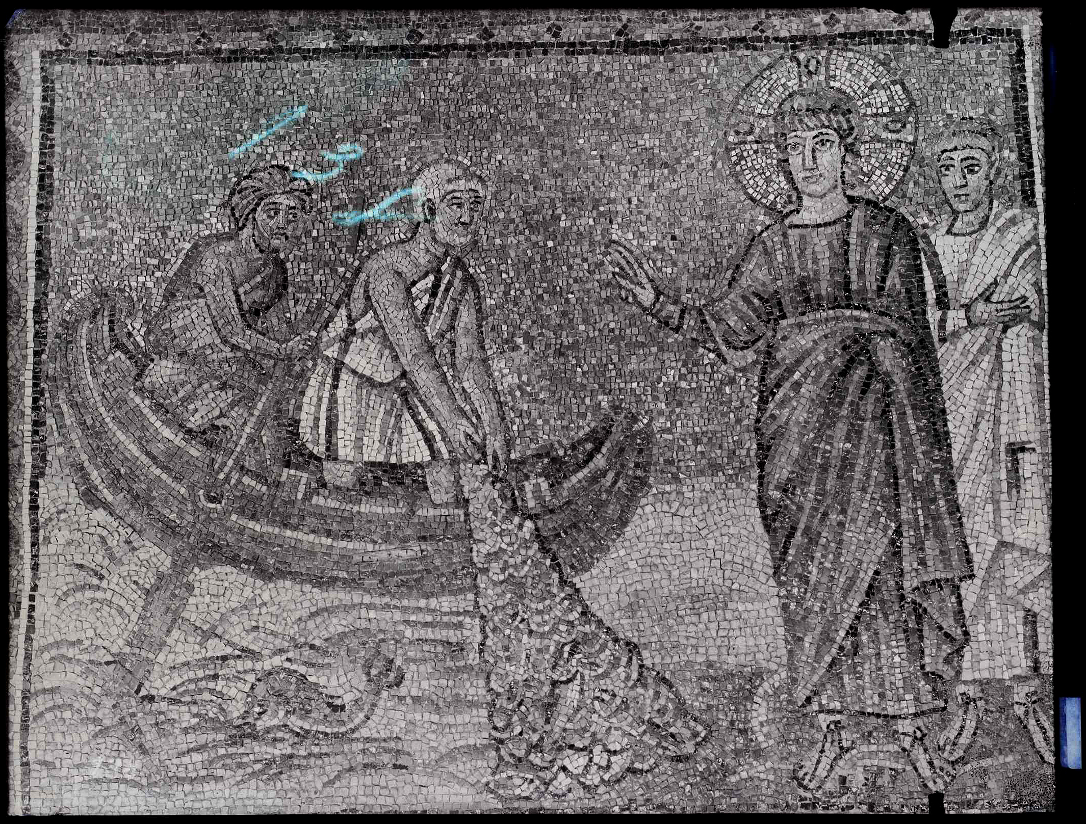 Arte paleocristiana - Mosaici - Maestranze ravennati - Maestranze orientali (negativo) di Ditta Luigi Ricci (studio) (XX)