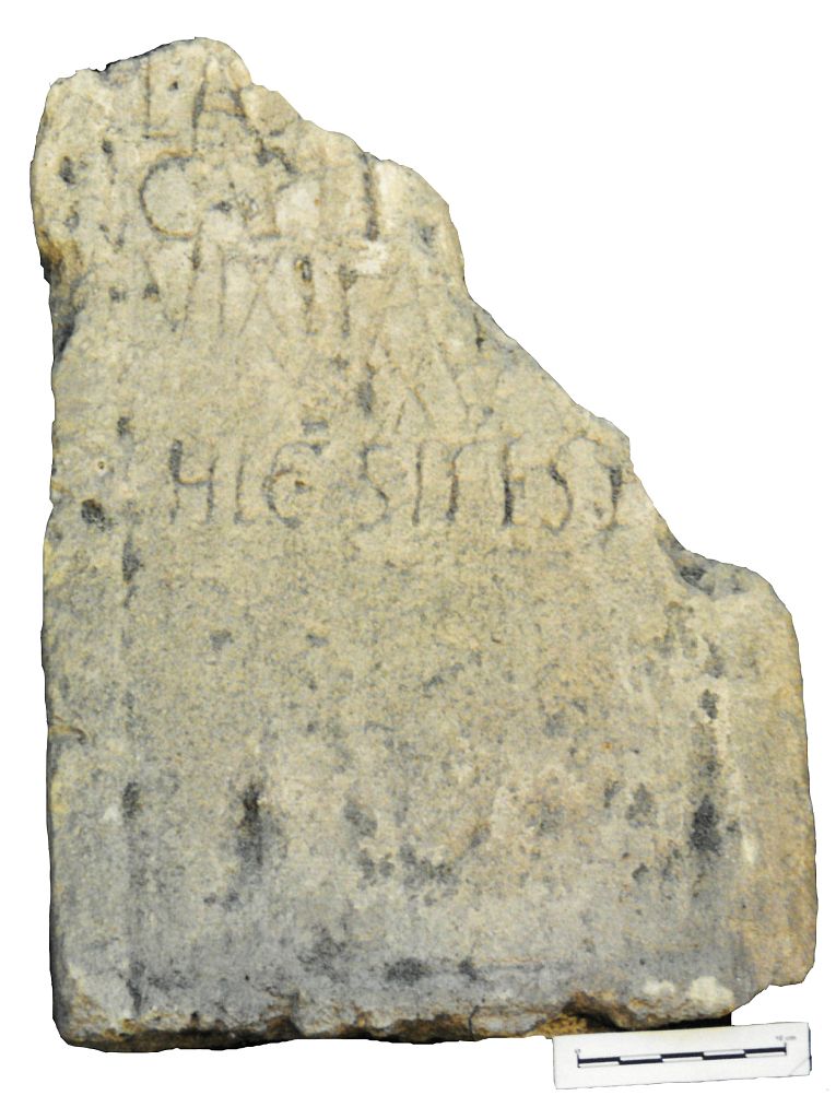 stele funeraria - ambito latino (sec. I d.C)