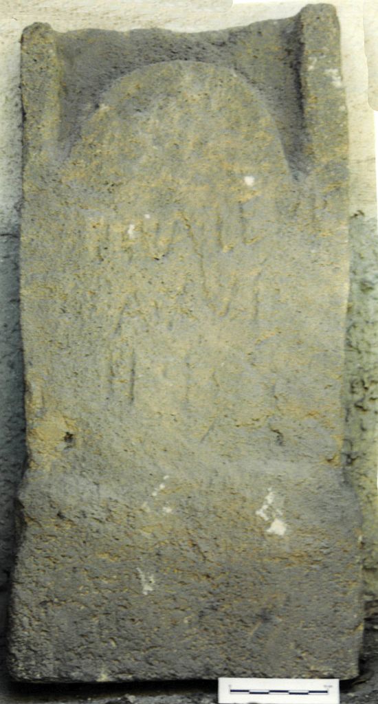 stele funeraria - ambito latino (sec. I d.C)
