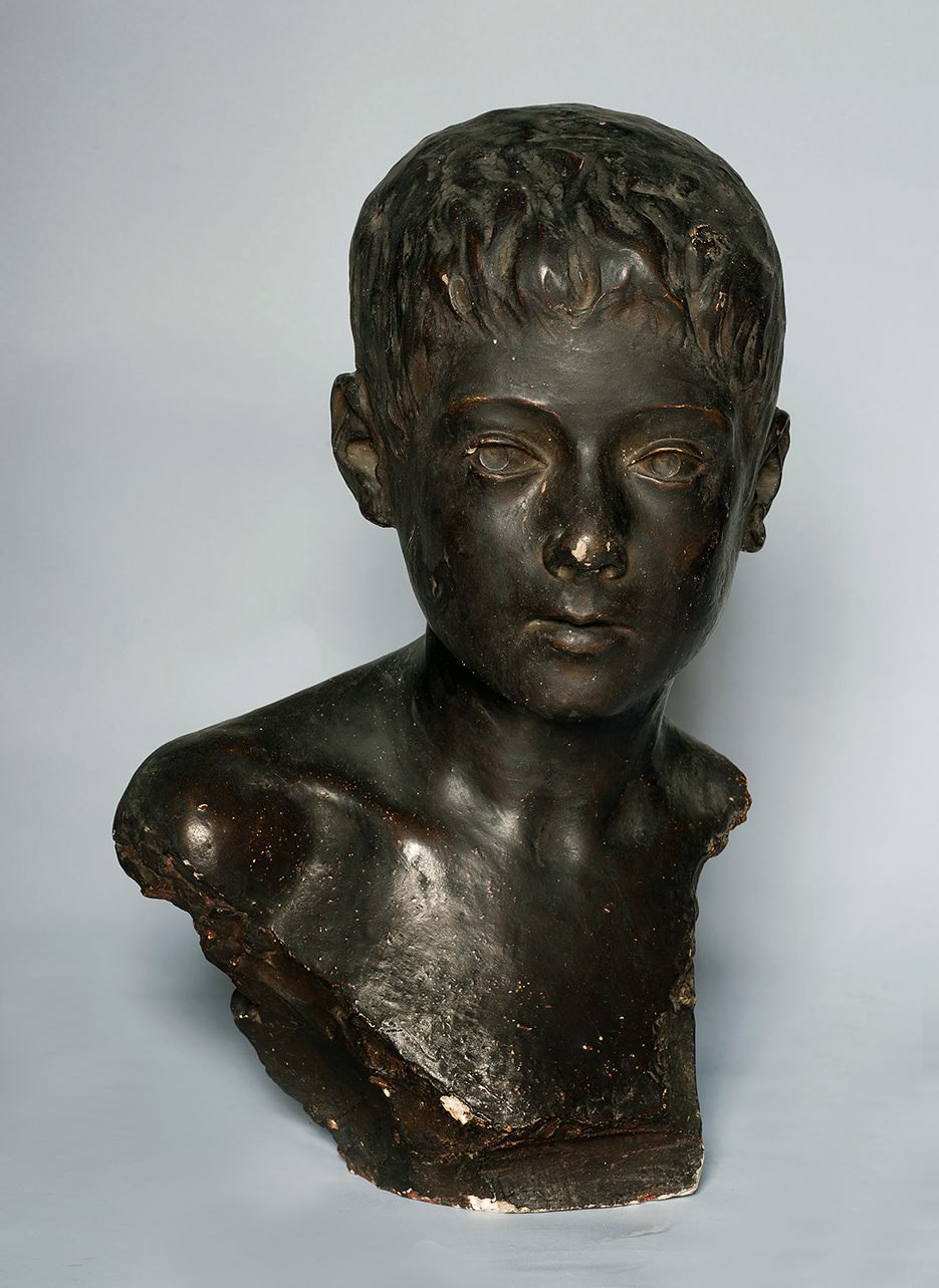ritratto di fanciullo (busto, opera isolata) - ambito piemontese (prima metà sec. XX)