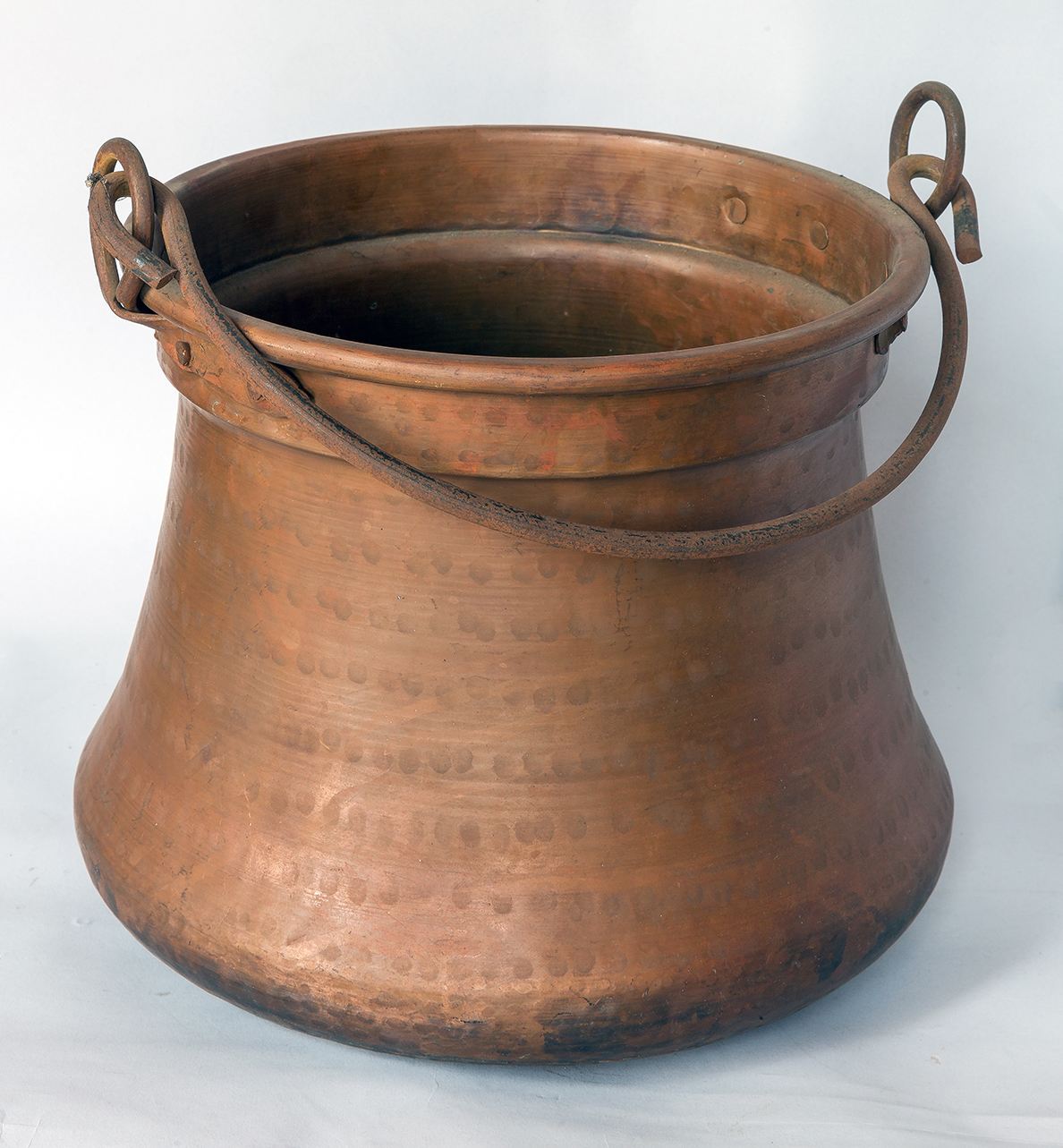 caldaia, opera isolata - ambito piemontese (ultimo quarto sec. XIX)