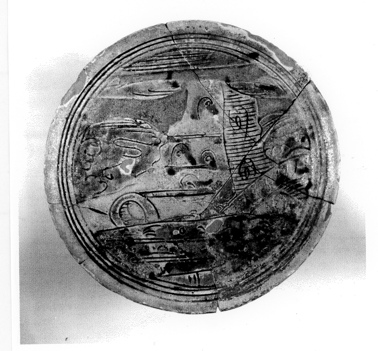 piatto - manifattura veneta (sec. XVI d.C)