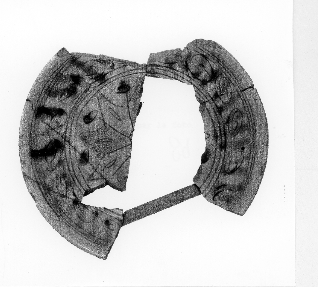 scodella - manifattura veneta (fine/ inizio secc. XVI/XVII)