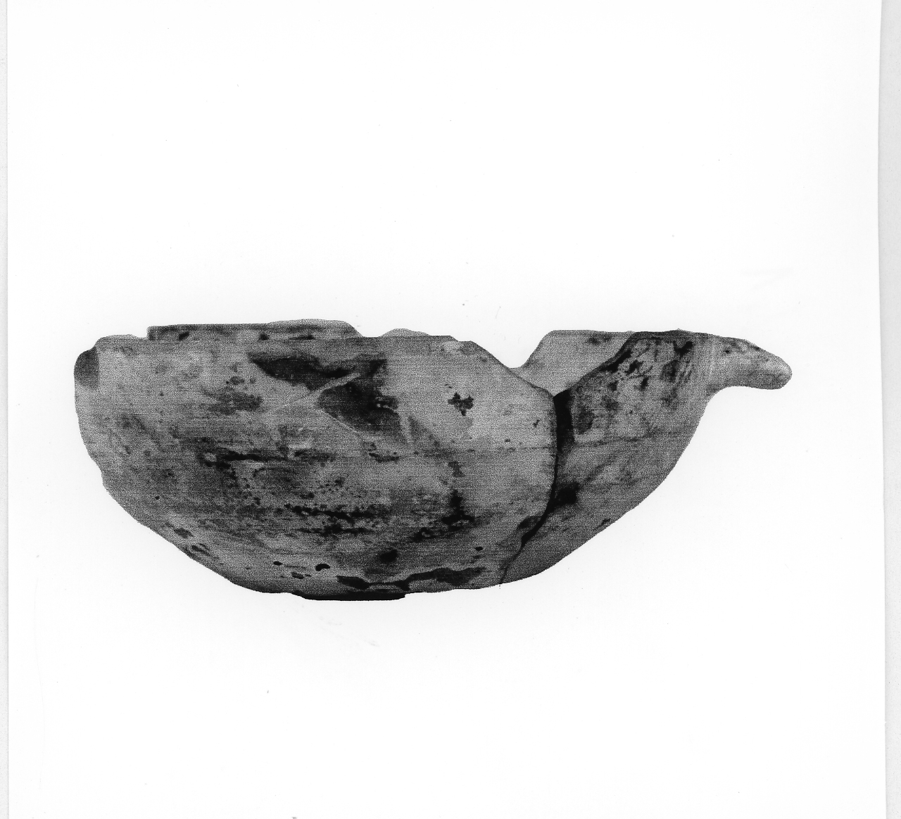 scodella - manifattura valenzana (sec. XV d.C)