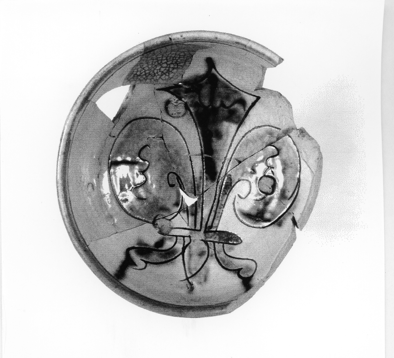 scodella - manifattura padana (sec. XV d.C)