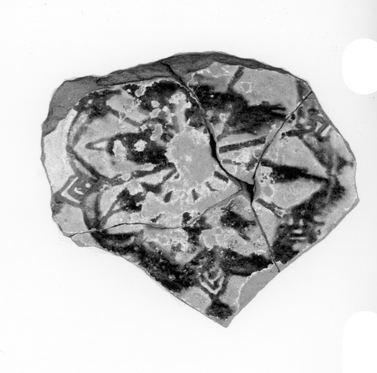 fondo di bacino - manifattura veneta (sec. XIV d.C)