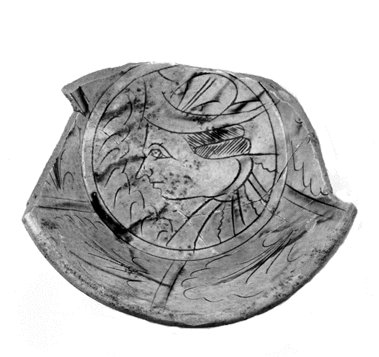 catino - manifattura veneta (prima metà sec. XV d.C)