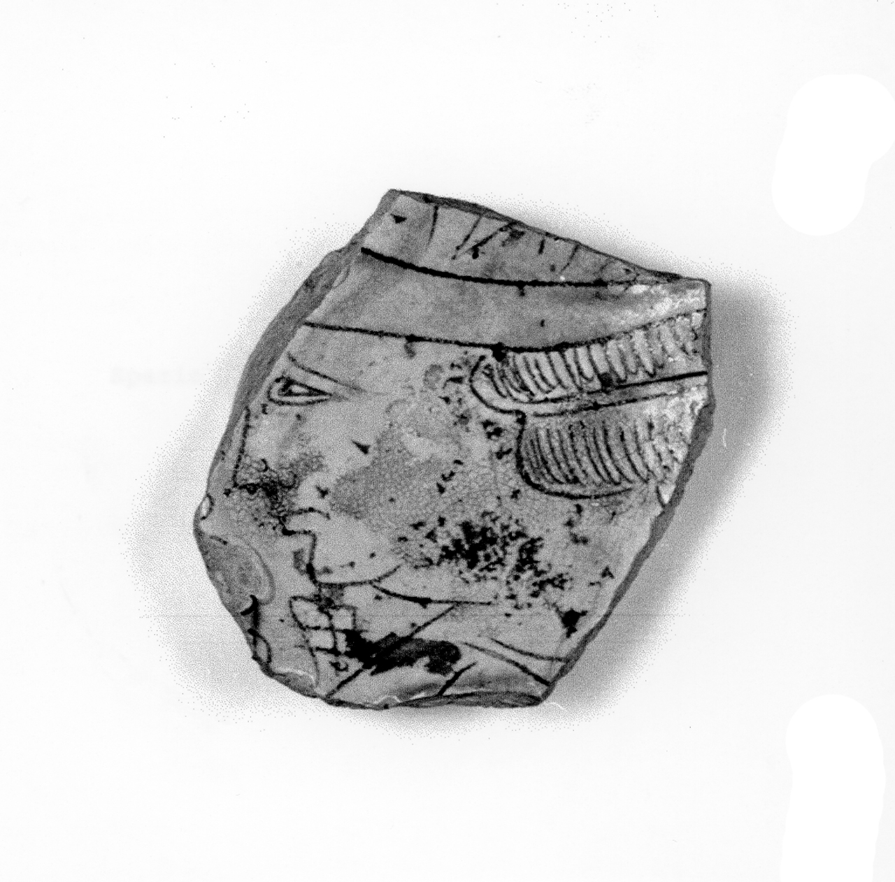 fondo di scodella - manifattura veneta (prima metà sec. XV d.C)