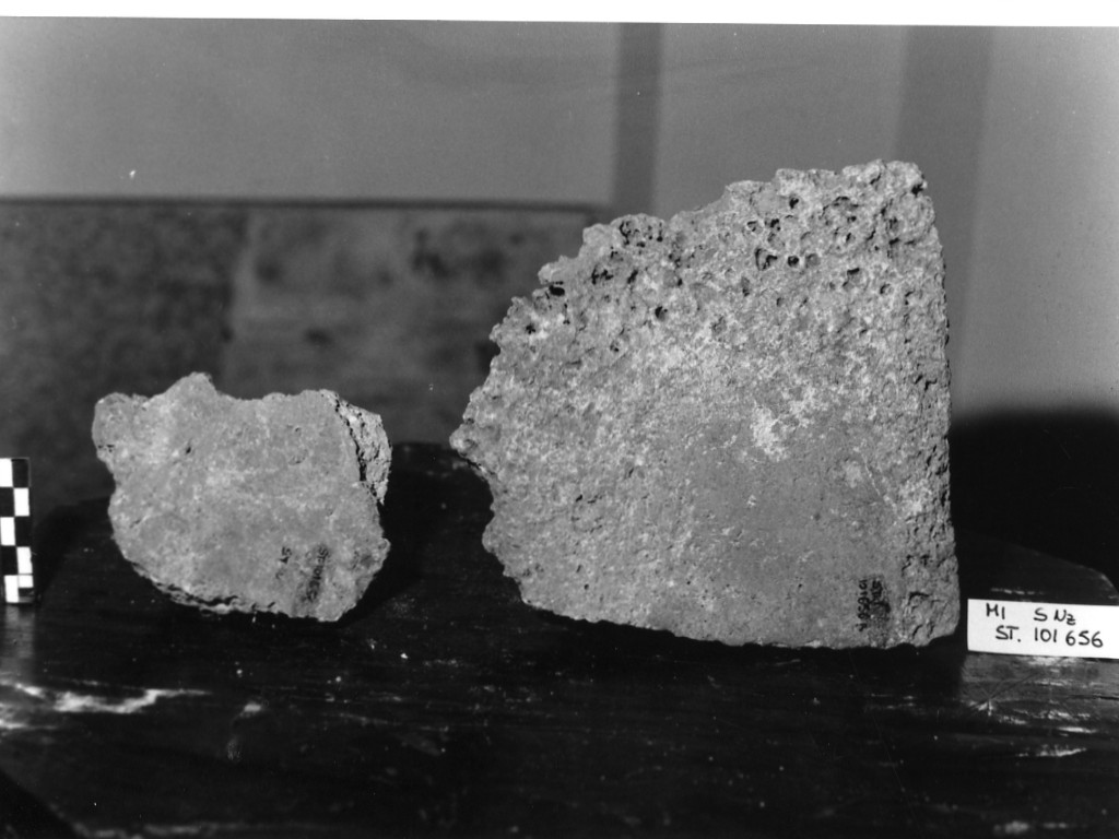 blocco/ frammento - ambito romano imperiale tardoantico (seconda metà sec. IV d.C)