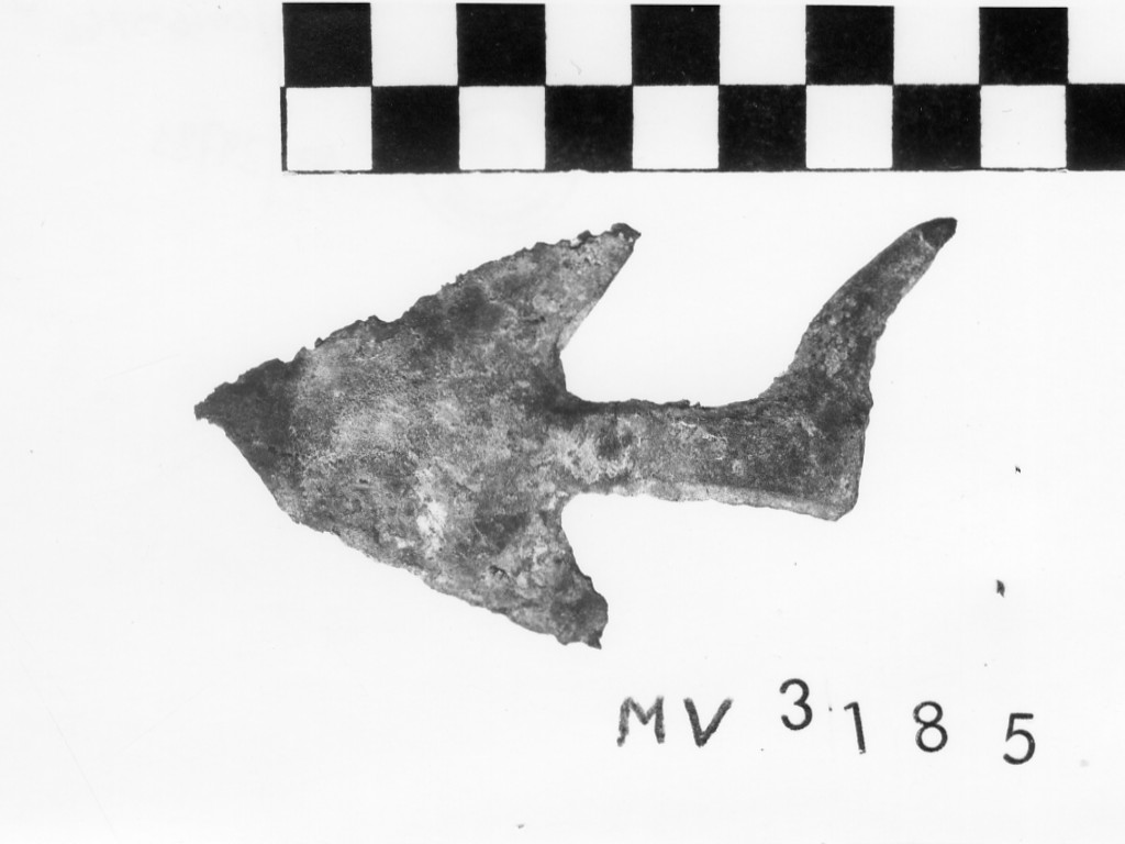 punta di freccia - età del Bronzo recente (secc. XIV-XIII a.C)