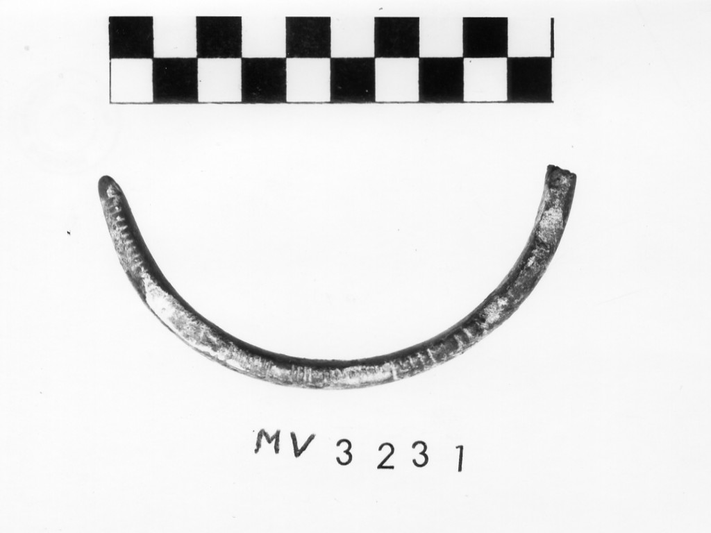 bracciale/ frammento - fase Este IIIB (metà/ inizio secc. VII-VI a.C)