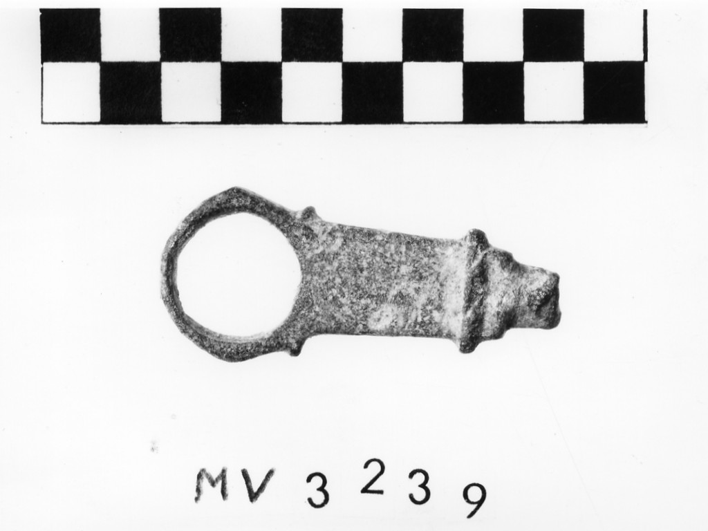 chiave/ frammento - ambito romano imperiale (secc. I-II d.C)