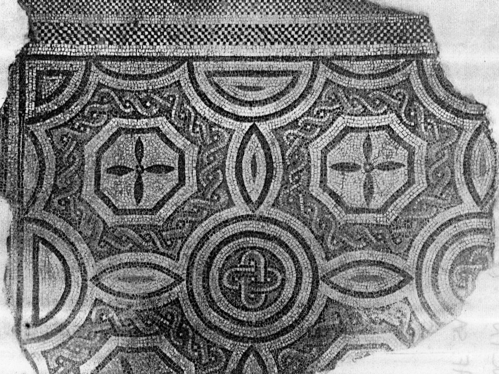 pavimento/ frammmento - ambito romano (seconda metà sec. II d.C)