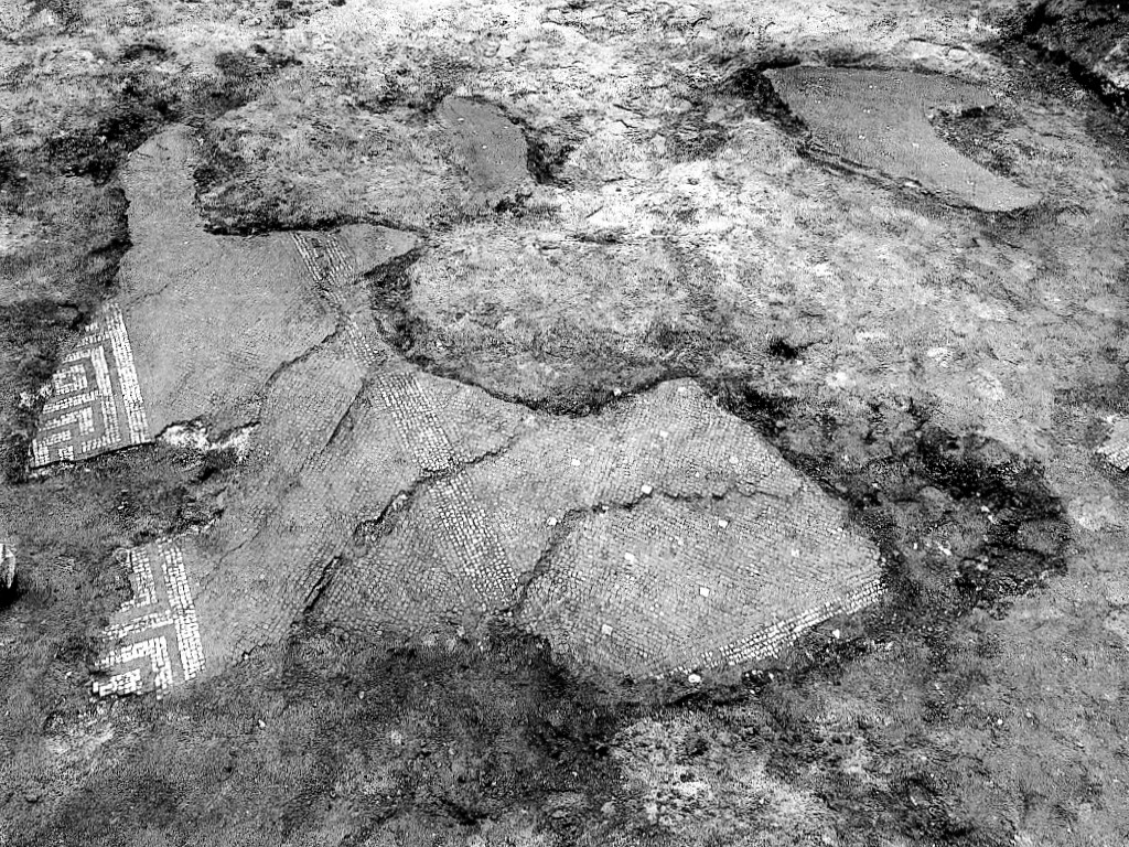 pavimento/ frammento - ambito romano (secc. I-II d.C)