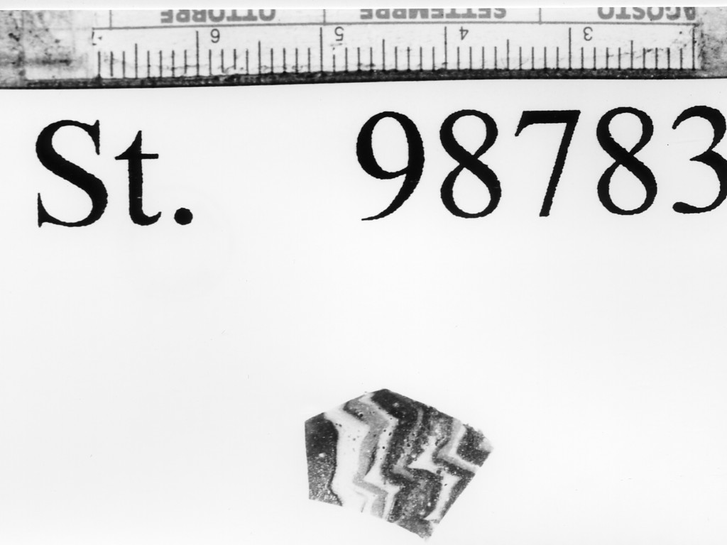 alabastron/ parete - produzione rodia (sec. V a.C)