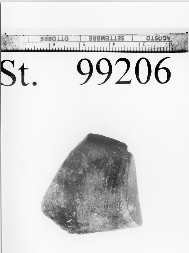 bicchiere/ frammento, De Marinis, tipo C1 - ambito golasecchiano (seconda metà sec. V a.C)