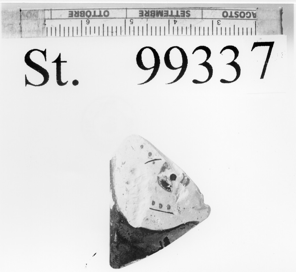 skyphos/ parete - produzione attica (seconda metà sec. V a.C)