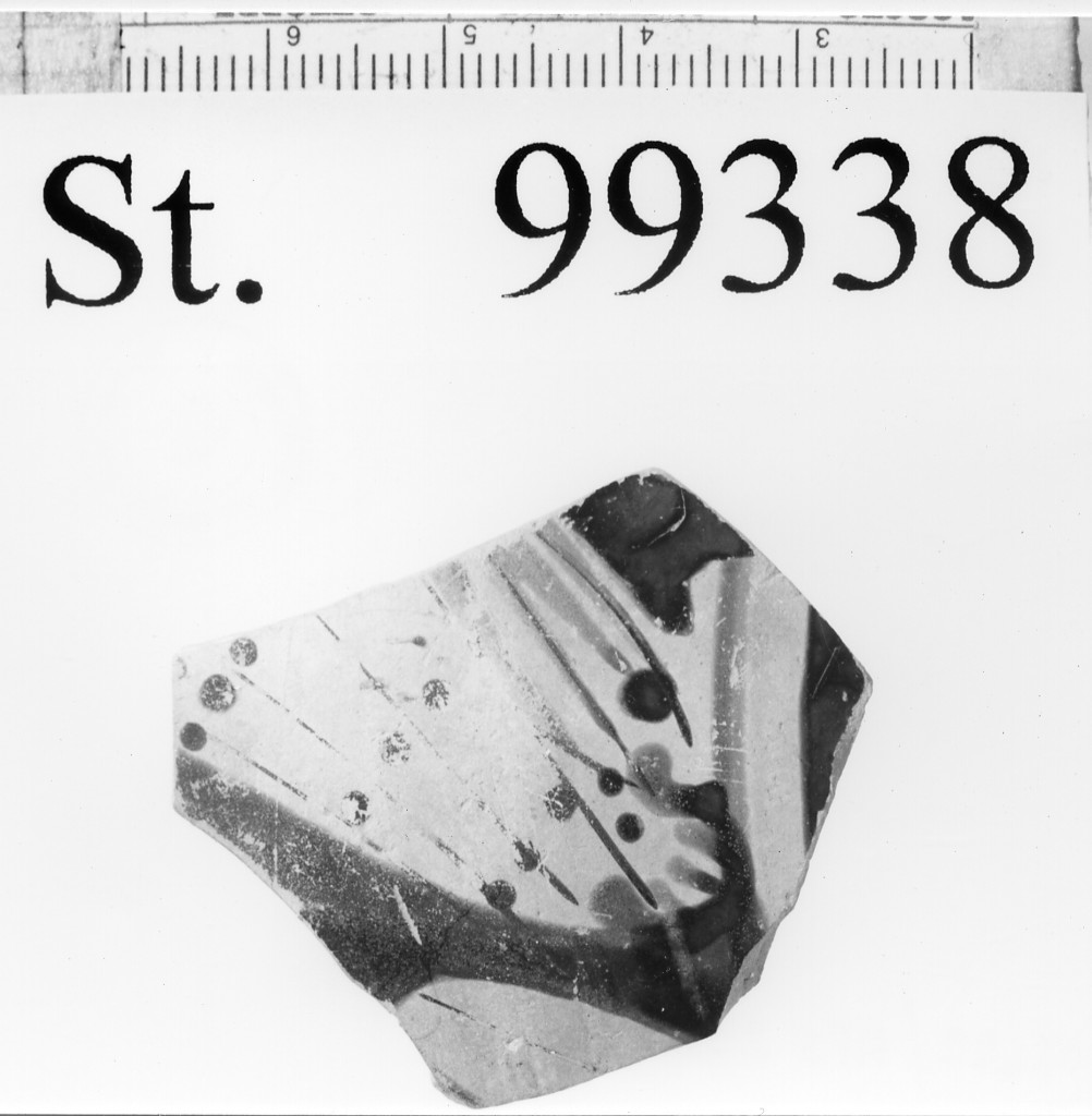 skyphos/ parete - produzione attica (seconda metà sec. V a.C)