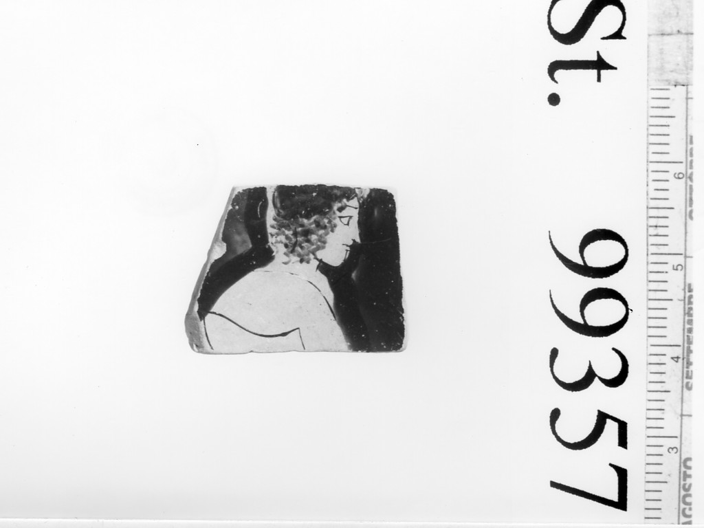 coppa/ parete - produzione attica, Pittore di Eretria (sec. V a.C)