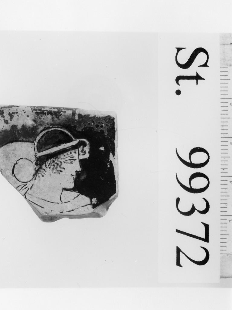 skyphos/ parete - produzione attica (sec. V a.C)