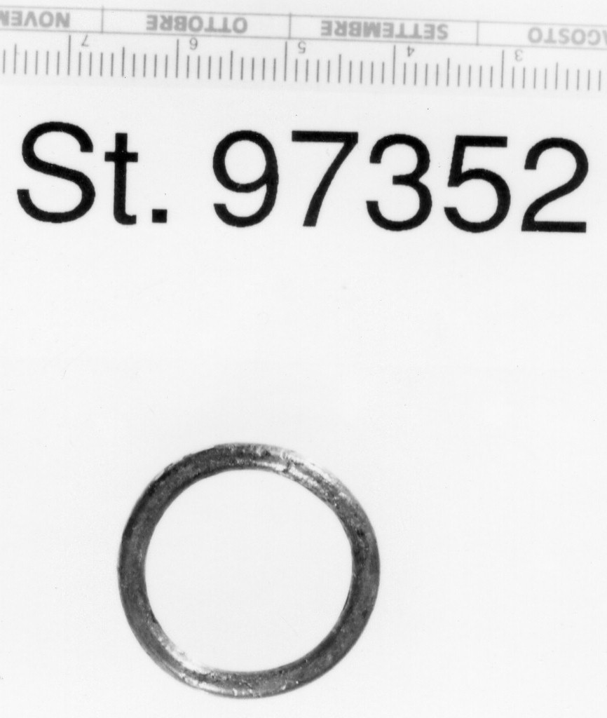 anello digitale - ambito etrusco-padano (sec. V a.C)