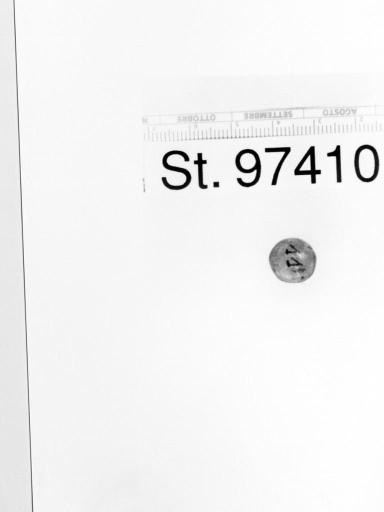 bottone - produzione etrusco-padana (sec. V a.C)