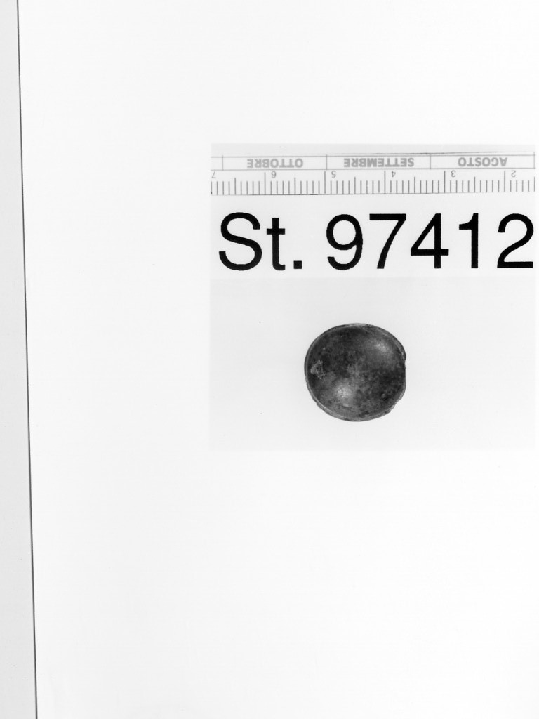 bottone - produzione etrusco-padana (sec. V a.C)