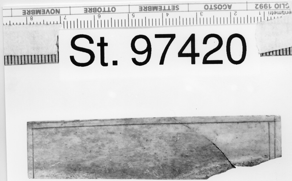 placchetta - produzione etrusco-padana (sec. V a.C)