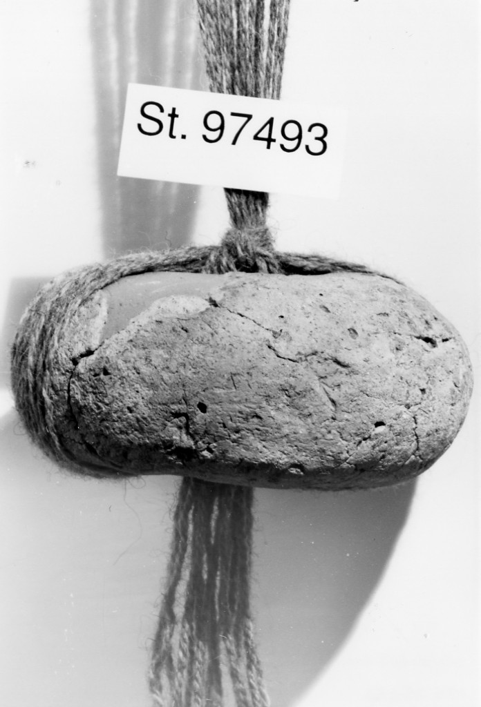 peso da telaio, Vay 1986, tipo A - produzione etrusco-padana (sec. V a.C)