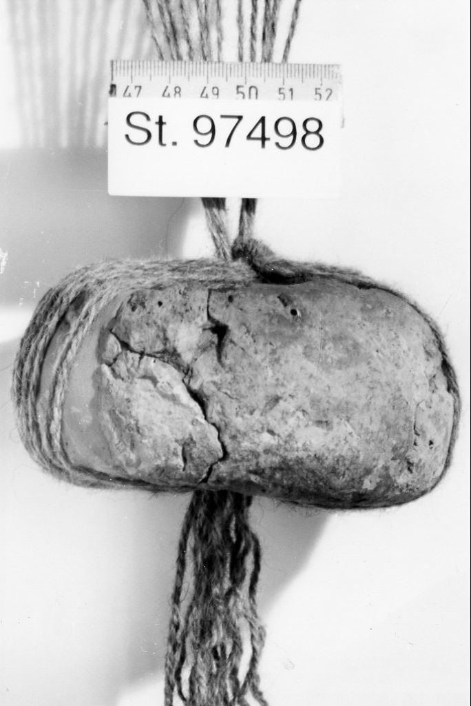 peso da telaio, Vay 1986, tipo A - produzione etrusco-padana (sec. V a.C)