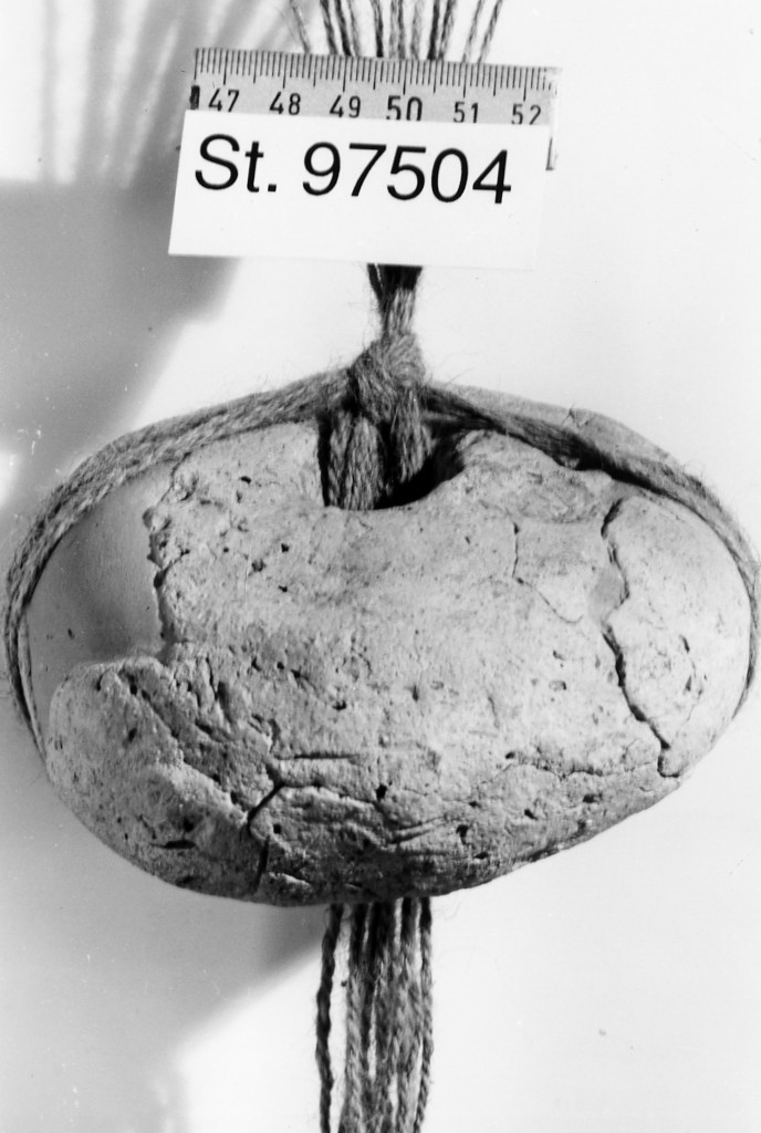 peso da telaio, Vay 1986, tipo A - produzione etrusco-padana (sec. V a.C)