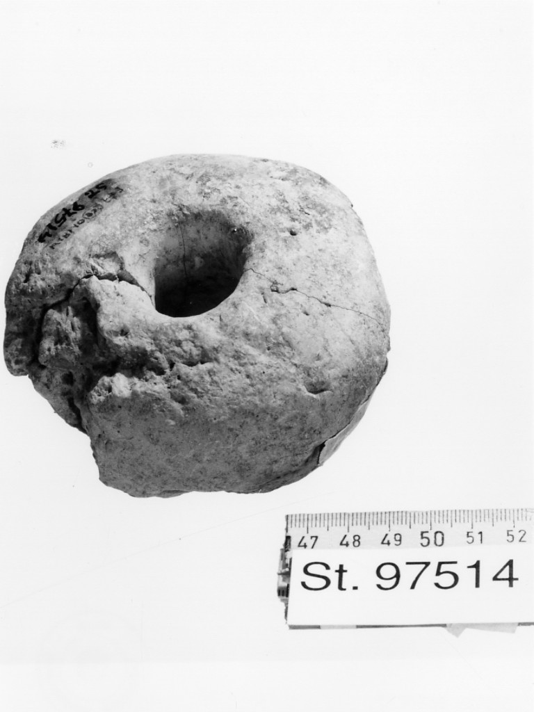 peso da telaio, Vay 1986, tipo A - produzione etrusco-padana (sec. V a.C)