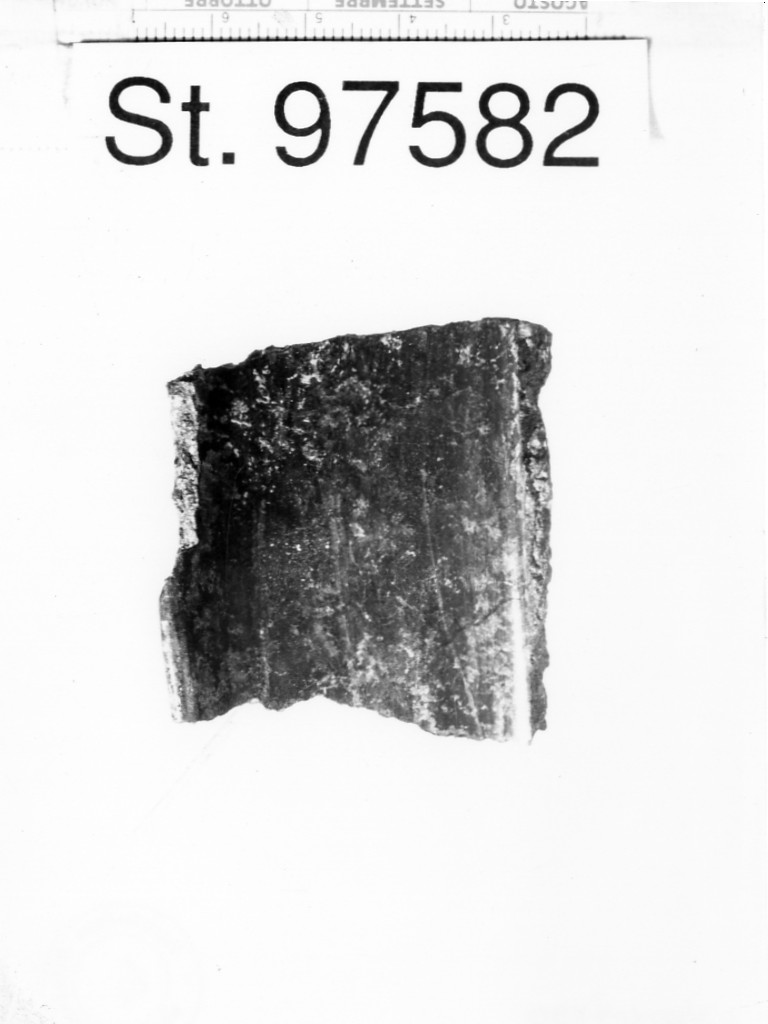 vaso/ frammento - ambito paleoveneto (seconda metà secc. VII-VI a.C)
