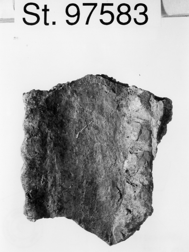 oggetto in ceramica non identificabile/ frammento - ambito paleoveneto (seconda metà secc. VIII-VII a.C)