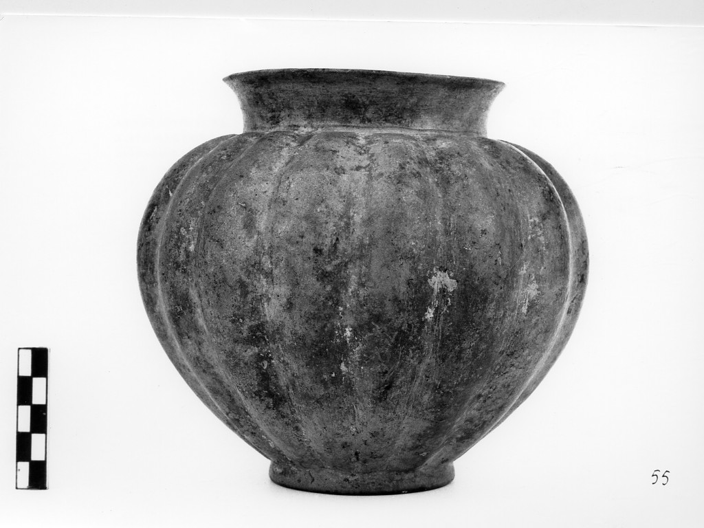 olla - ambito etrusco (prima metà sec. VII a.C)