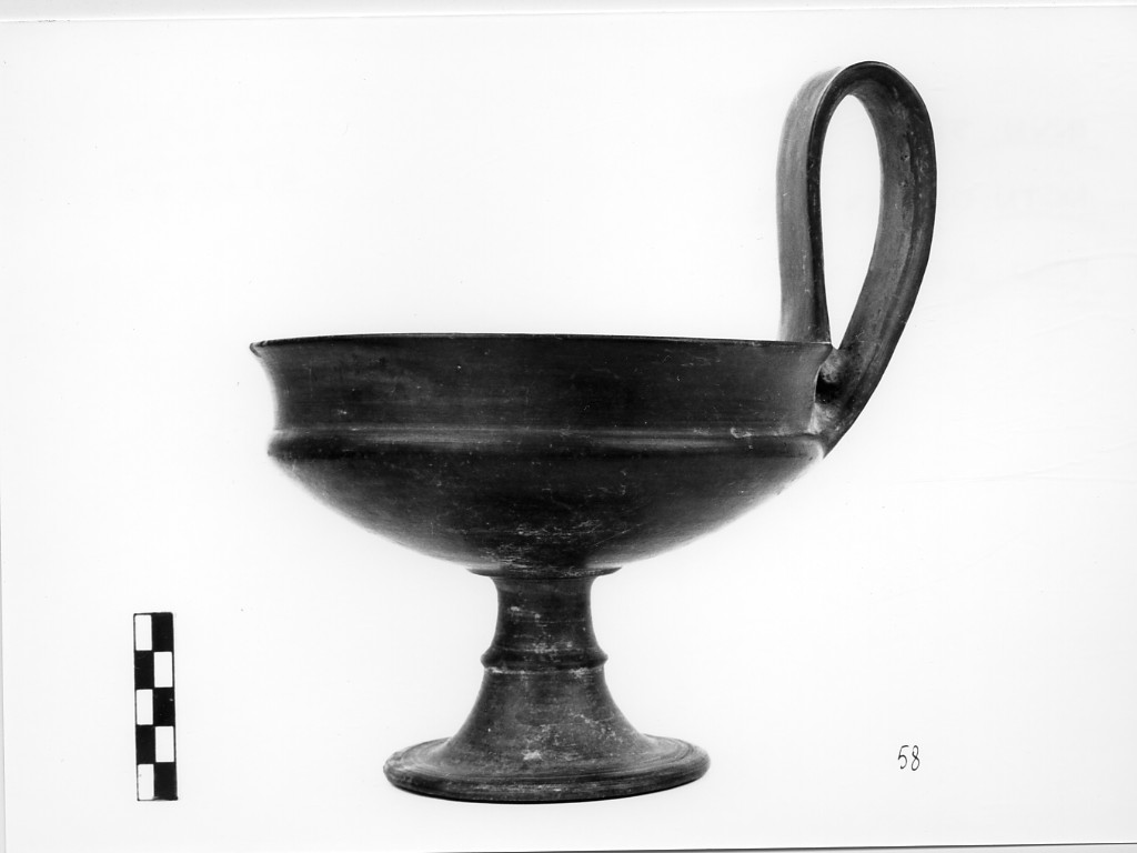 kyathos - ambito etrusco (prima metà sec. VI a.C)