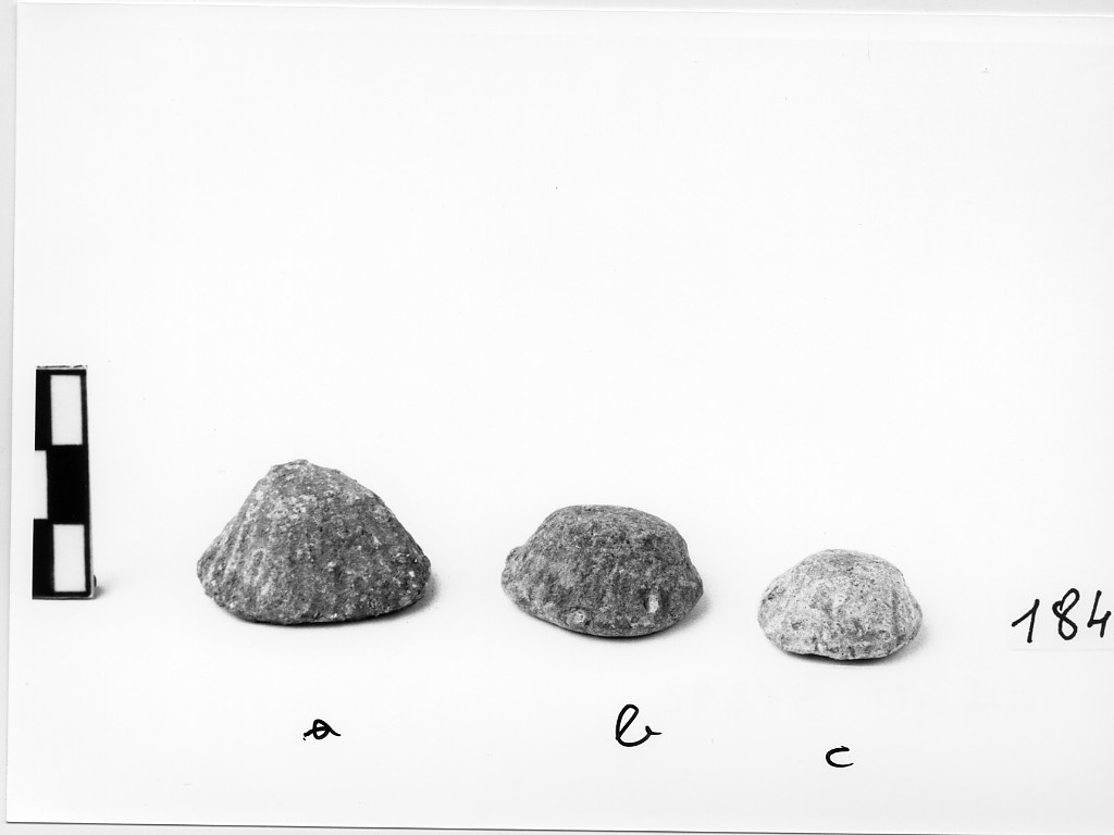 padella/ piede, tipo Aylesford - ambito romano repubblicano (secc. II-I a.C)