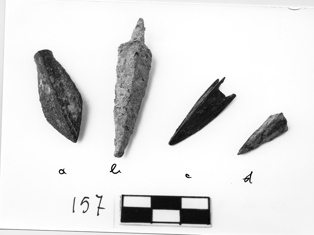 punta di freccia - ambito romano imperiale (secc. I-II d.C)