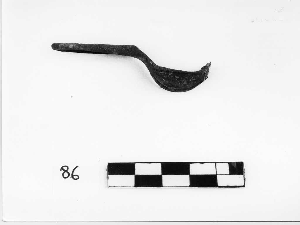 fibula a navicella (metà/ inizio secc. VI-V a.C)