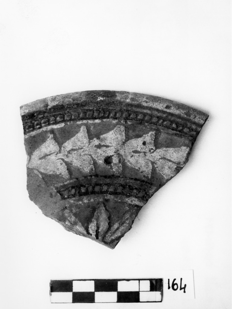 piatto/ frammento (sec. XVII)