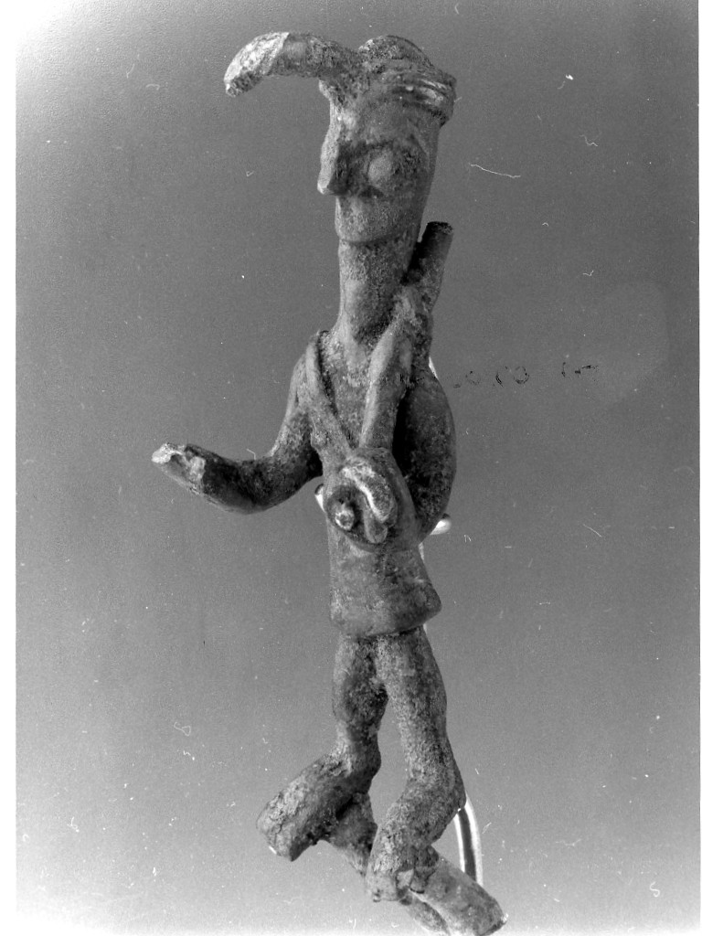 guerriero (statuetta) - ambito sardo (fine/ inizio secc. VIII-VII a.C)
