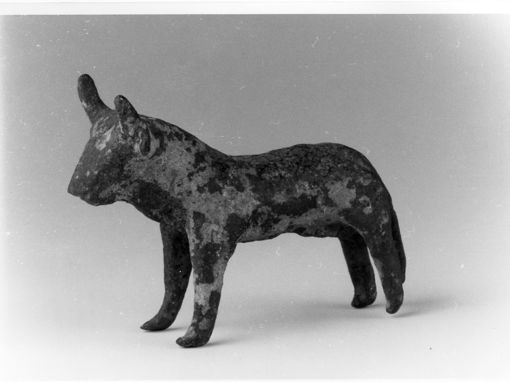 toro (statuetta) - ambito sardo (fine/ inizio secc. VIII-VII a.C)