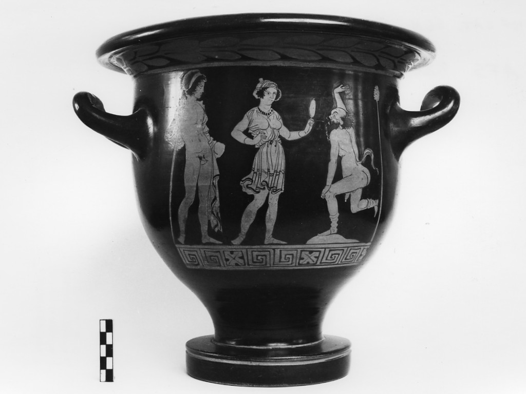 cratere a campana - produzione lucana (sec. IV a.C)